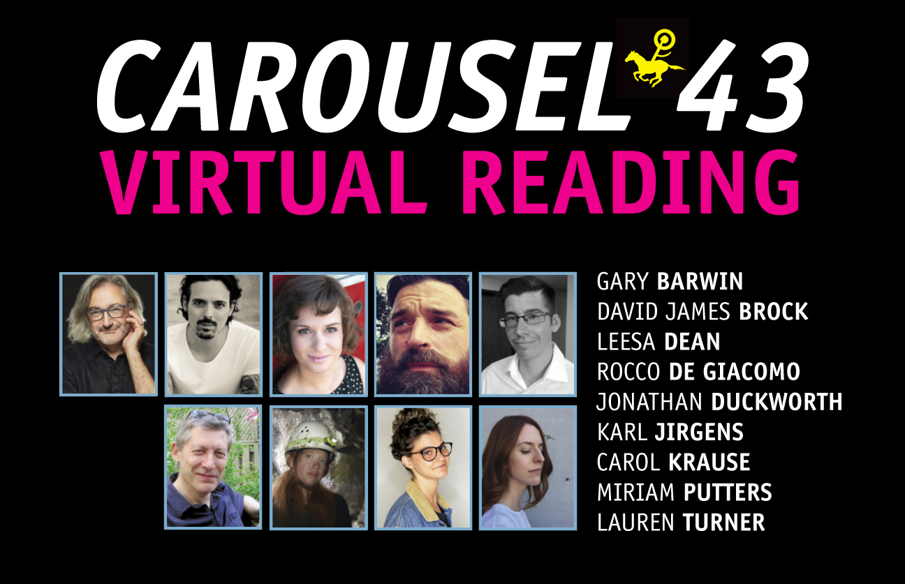 CAROUSEL 43 Virtual Reading (Sep 22, 7-9pm)